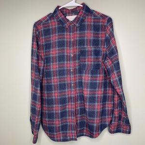 Aeropostale plaid button up flannel